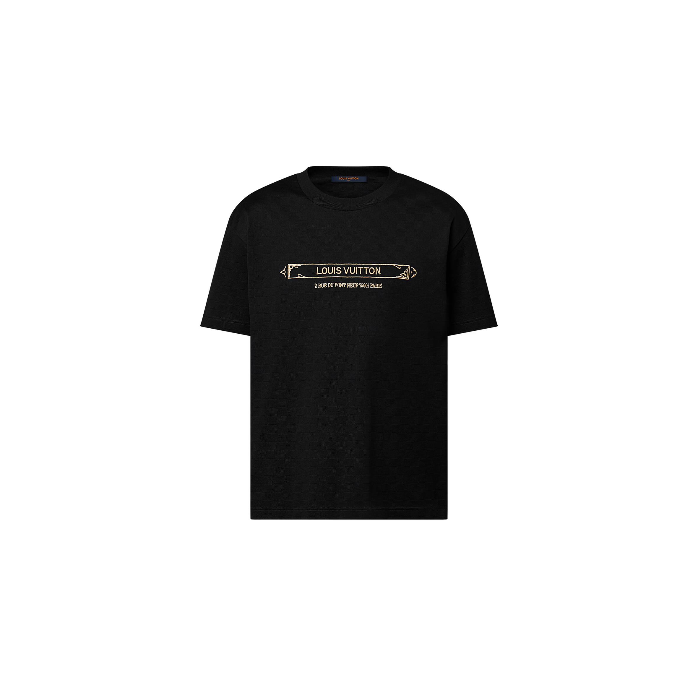 l0vis Vvtt0n embellished damier pique t-shirt 1ahw20